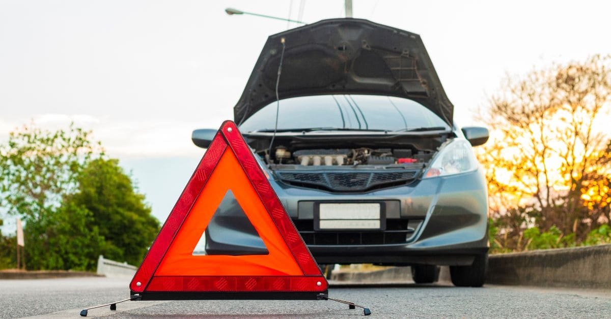 a car that's been damaged
