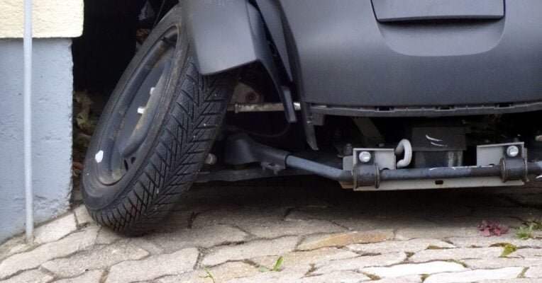 Wheel Bent Inwards After Hitting Curb: 7 Causes Explained