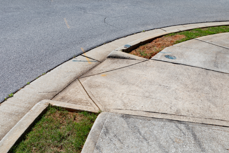 Benefits of Concrete Driveway Curb Ramps