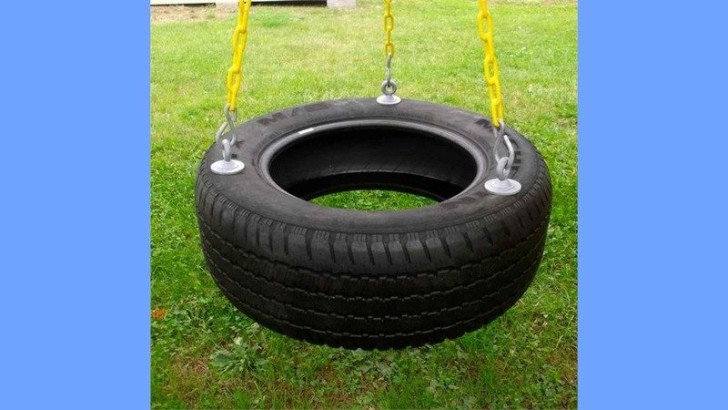 Diy Rubber Tire Swing Diy Rubber Tire Swing