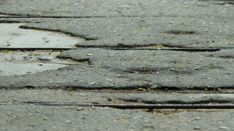 Concrete Ramps Deteriorate Quickly