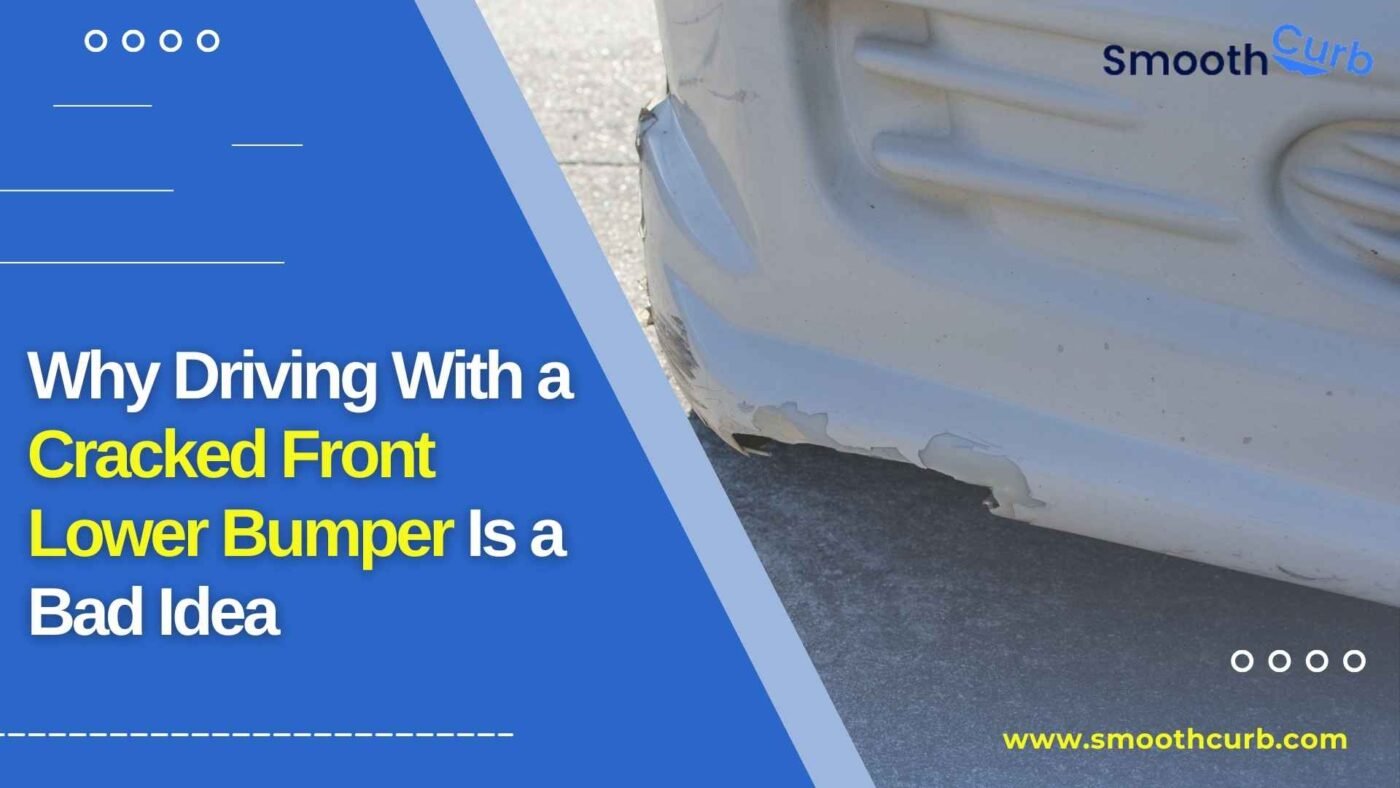 Why Driving With A Cracked Front Lower Bumper Is A Bad Idea
